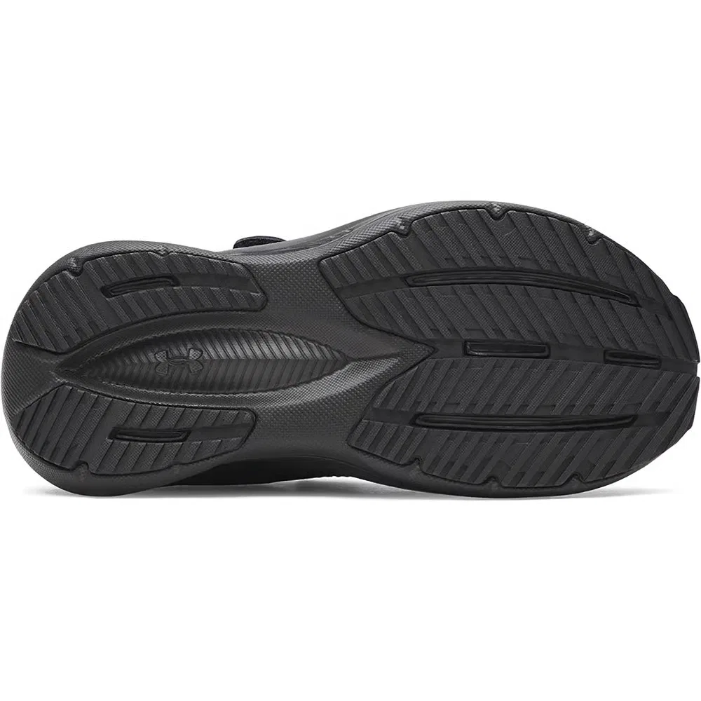 Детские кроссовки Charged+ Asserve 11 AC для бега Under Armour, Black/Black/Black — фото 4