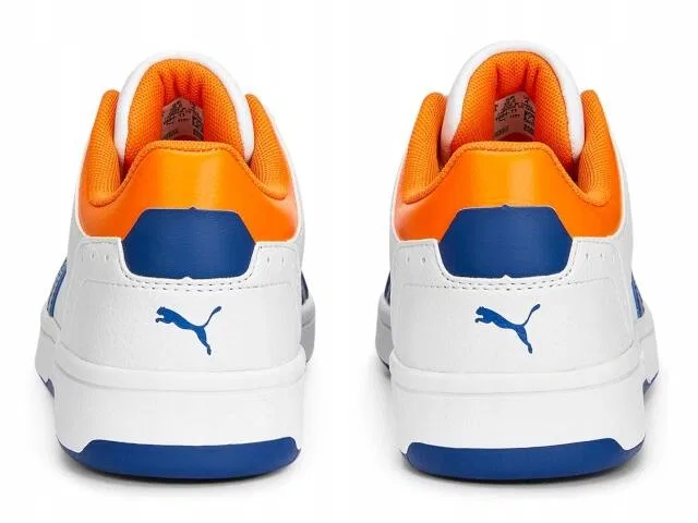 Детские кроссовки с верхом из искусственной кожи Rebound Joy LOW JR Puma, Weiß — фото 4