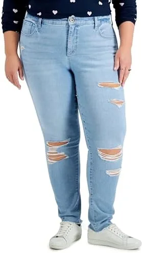 

Style & Co. Женские джинсы Plus Size Mid Rise Curvy Skinny