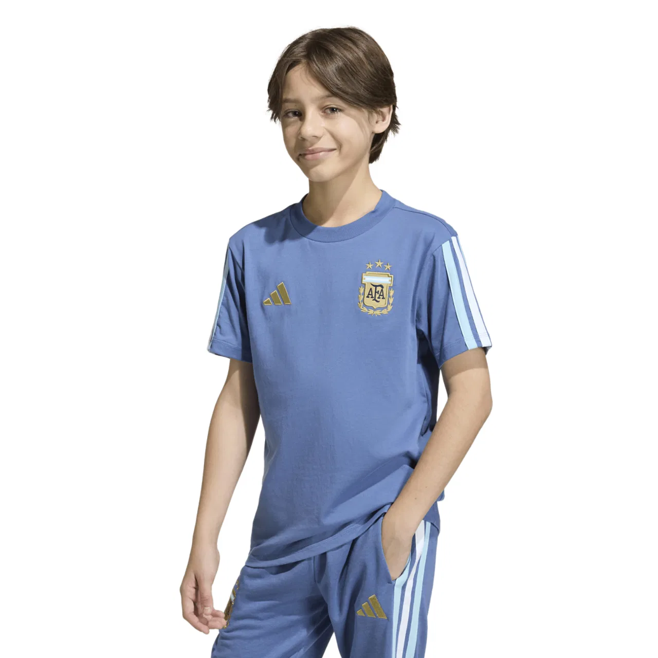 Футболка для мальчиков Argentina World Cup Adidas, синий