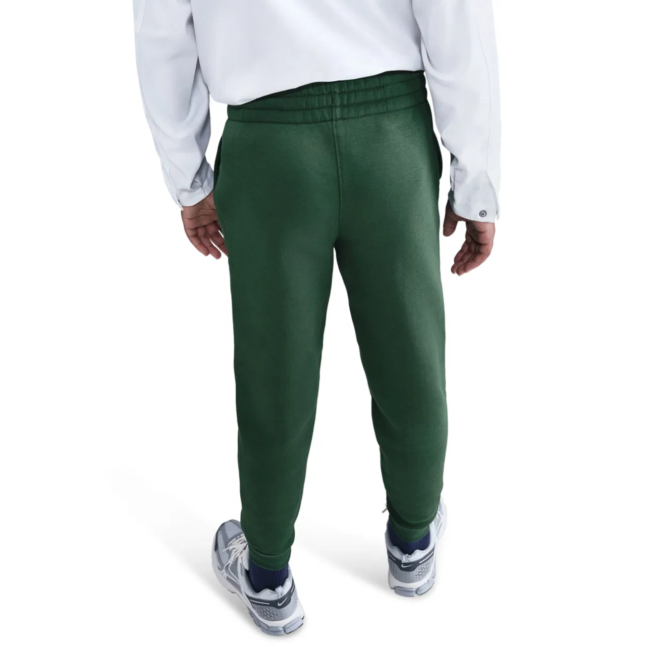Спортивные брюки для мальчиков NSW Club LBR Fleece Nike, цвет Fir/White — фото 2