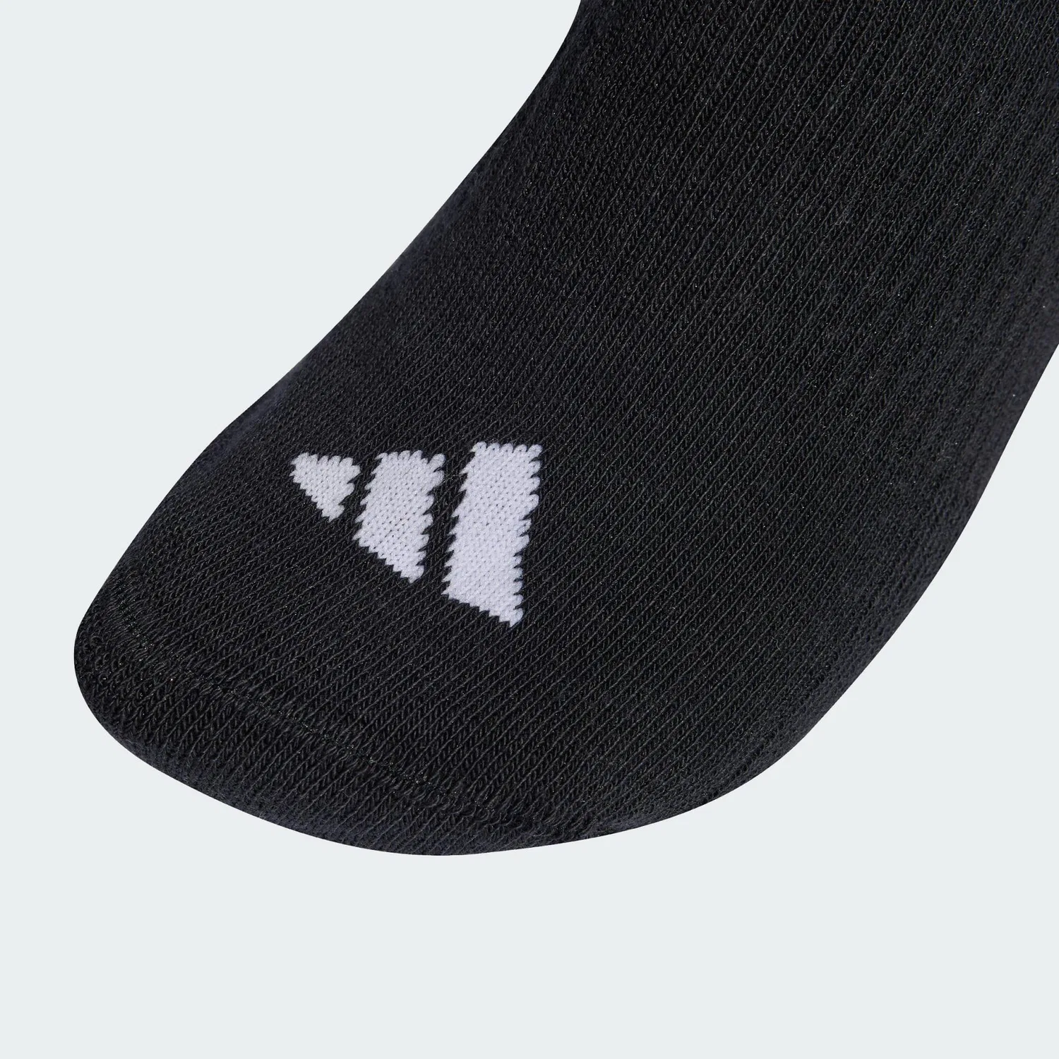Мужские хлопковые носки с поддержкой свода стопы 3-Stripes Sportswear Adidas, Schwarz / Weiss — фото 2