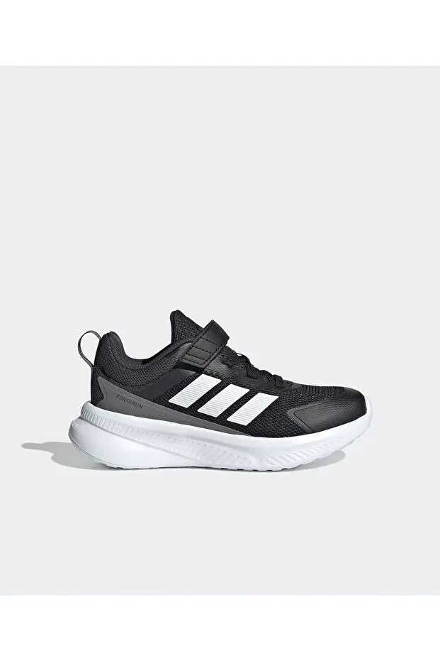 Детские кроссовки для девочек с липучкой Fortarun 4.0 k Adidas, Black