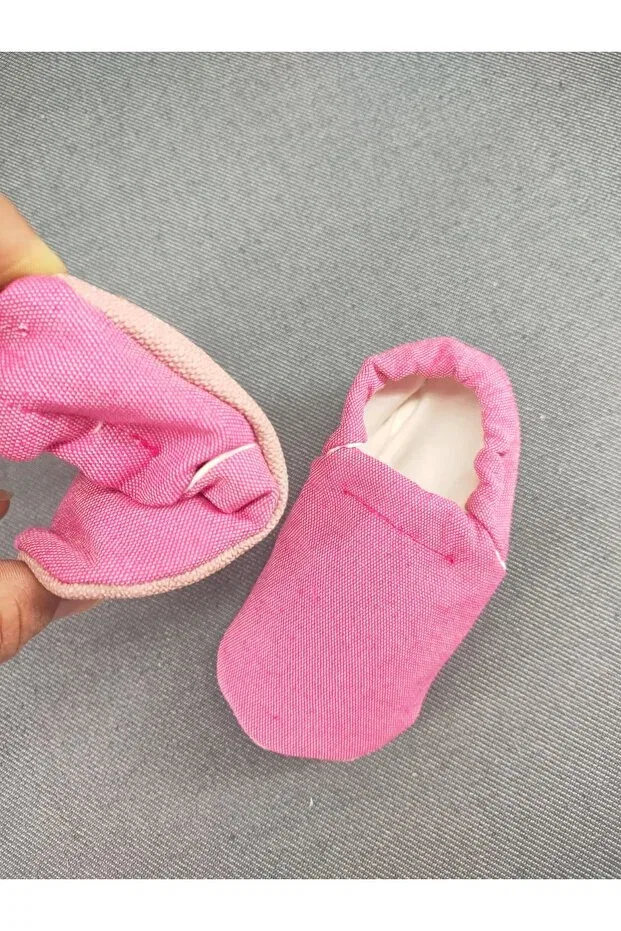 Детские пинетки для дома с принтом Loove Bebe, Pink