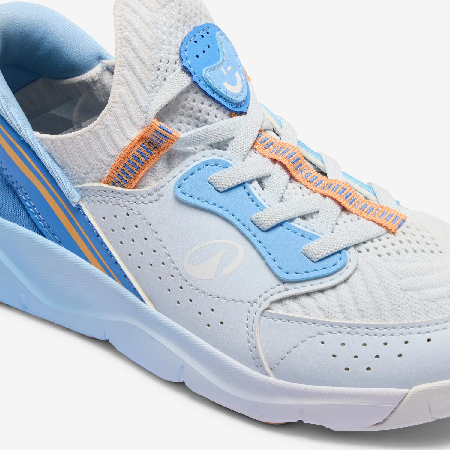 Детские спортивные кроссовки с легким надеванием Playful Easy Decathlon, Zartes Blau — фото 3