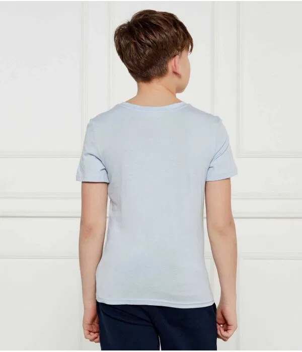 Детский комплект футболок из двух штук Tommy Hilfiger, Azzurro — фото 3