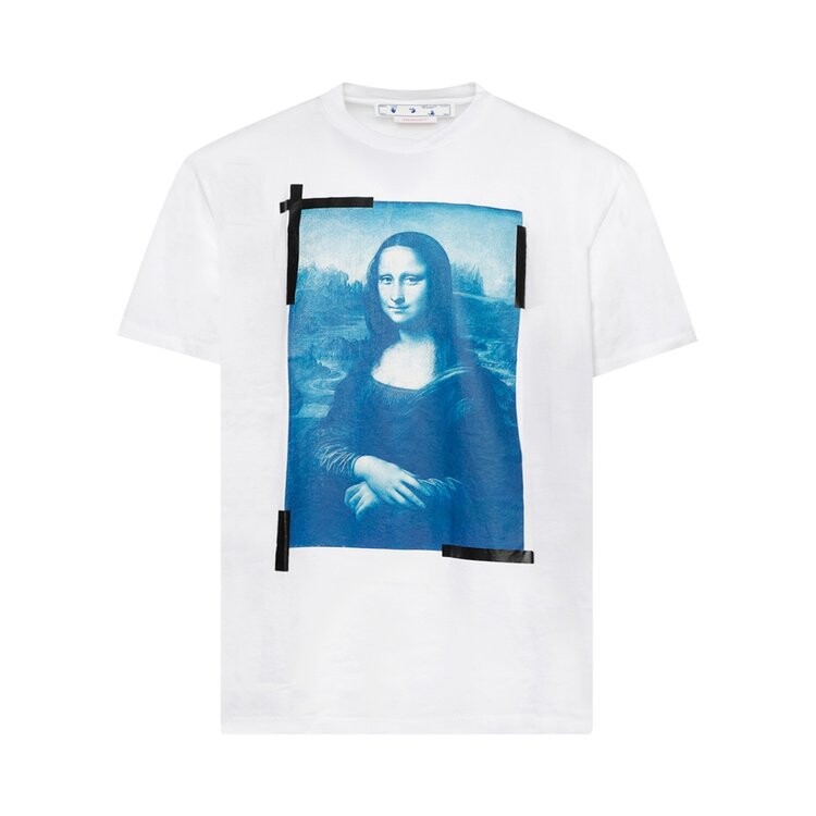 

Футболка Off-White Monalisa Over Short-Sleeve Tee 'White', белый
