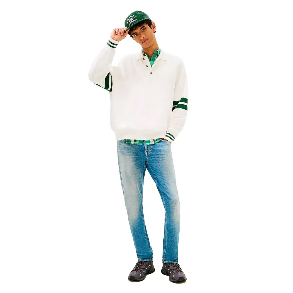 Мужские джинсы с зауженным кроем Austin BJ1237 Tommy hilfiger, Blue — фото 4