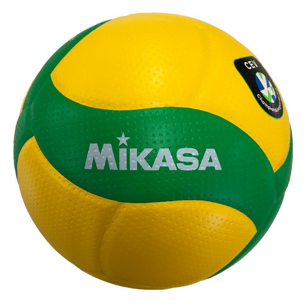 

MIKASA Мяч для волейбола MIKASA V200W-CEV, желтый/зеленый/желтый