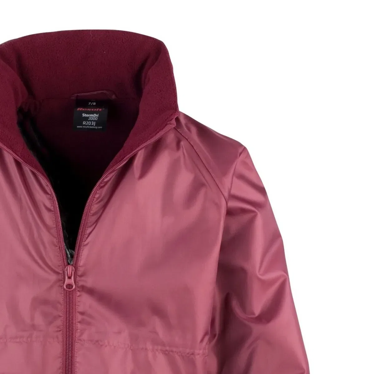 Куртка на флисе Result Core, Burgundy — фото 2