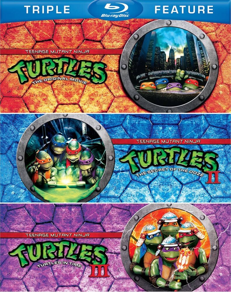 

Диск Blu-ray Teenage Mutant Ninja Turtles Triple Feature