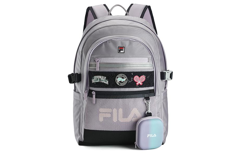 

Рюкзак из ткани Женский Jet Black/Dandelion Purple/Eastern White FILA