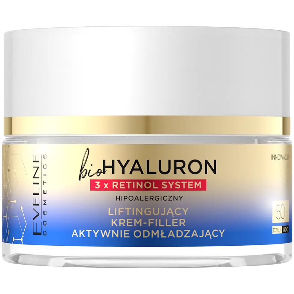 

Eveline Cosmetics Biohyaluron Дневной и ночной крем для лица 50+, 50 мл