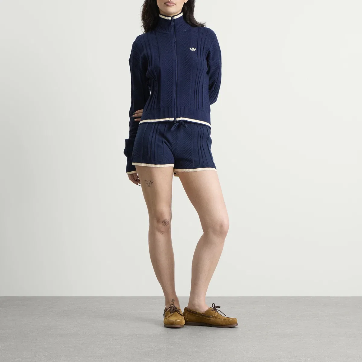 Шорты с принтом Adidas, Night Indigo — фото 4