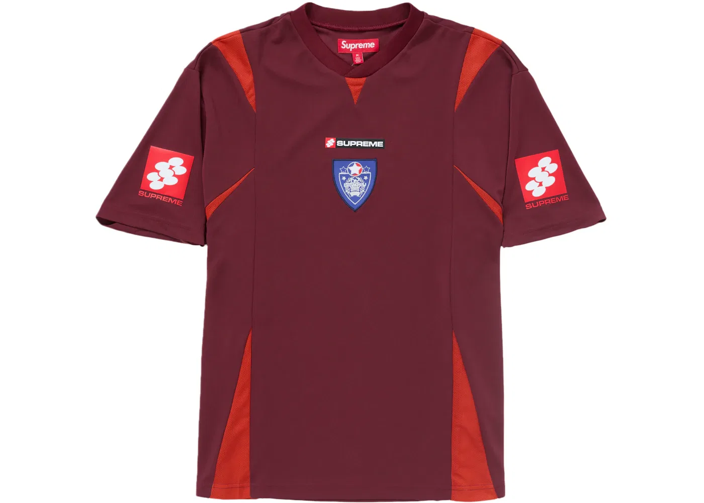 Мужская футбольная футболка с принтом Jersey Supreme, Maroon