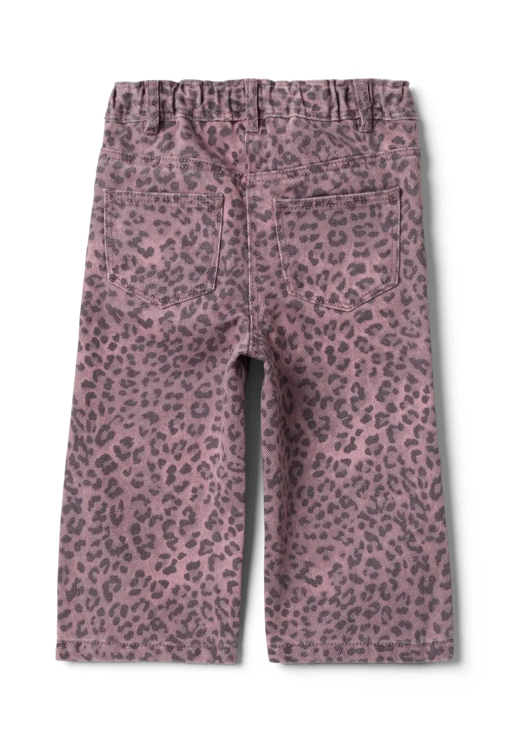 Брюки для девочки, стандартный крой - джинсы свободного кроя Ovs, Pink Black — фото 2