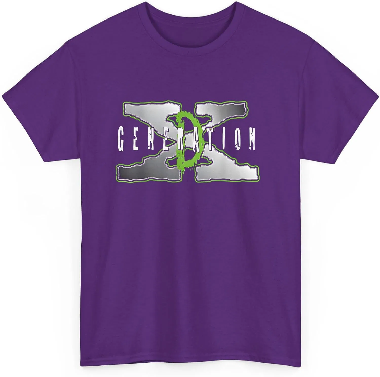 Мужская футболка с принтом D-Generation X, фиолетовый