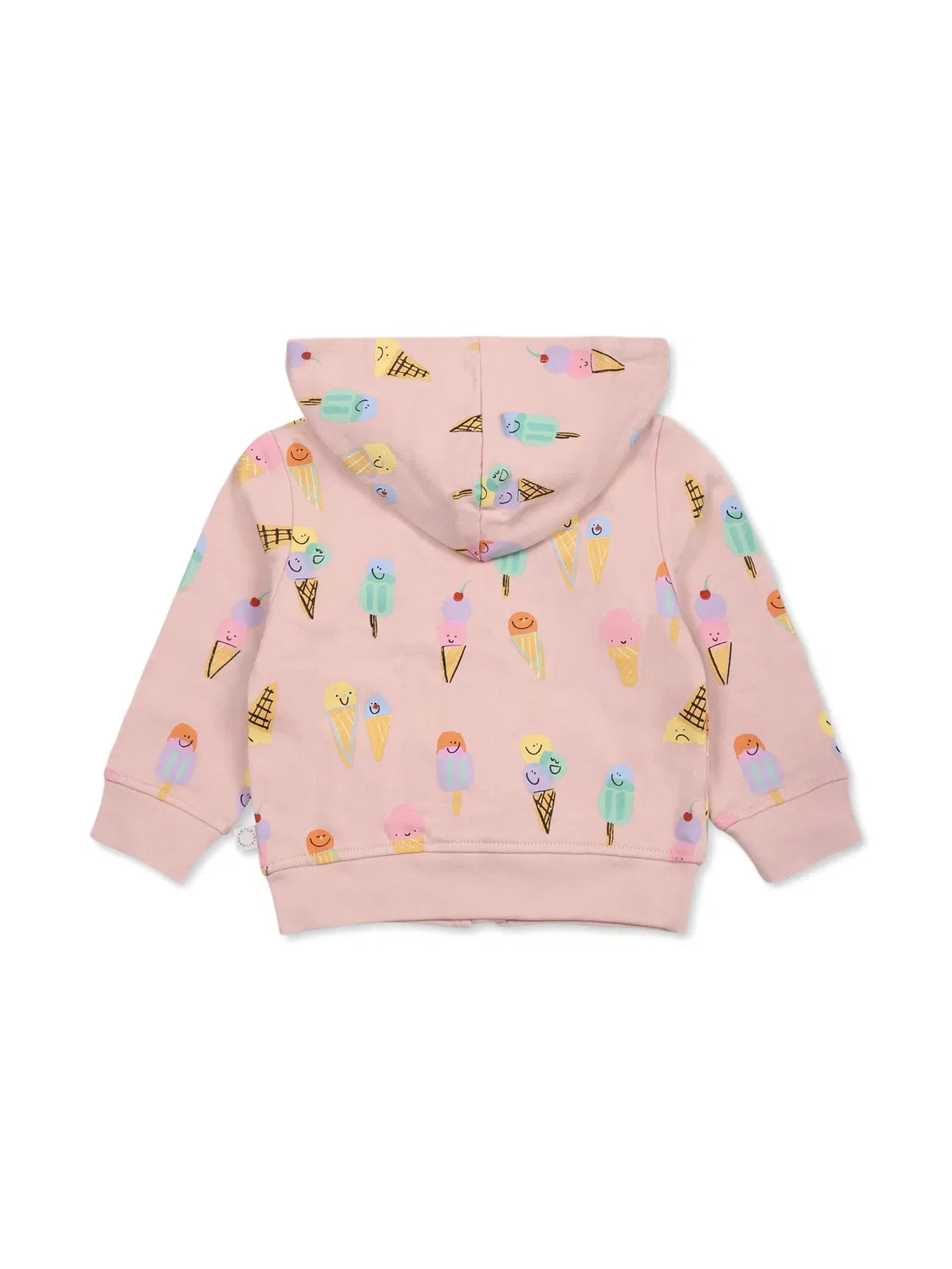 Толстовка с капюшоном из органического хлопка Stella McCartney, розовый — фото 3
