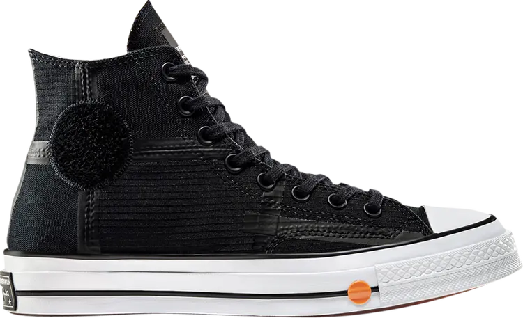 

Кроссовки Converse Rokit x Chuck 70 High Blacktop, черный