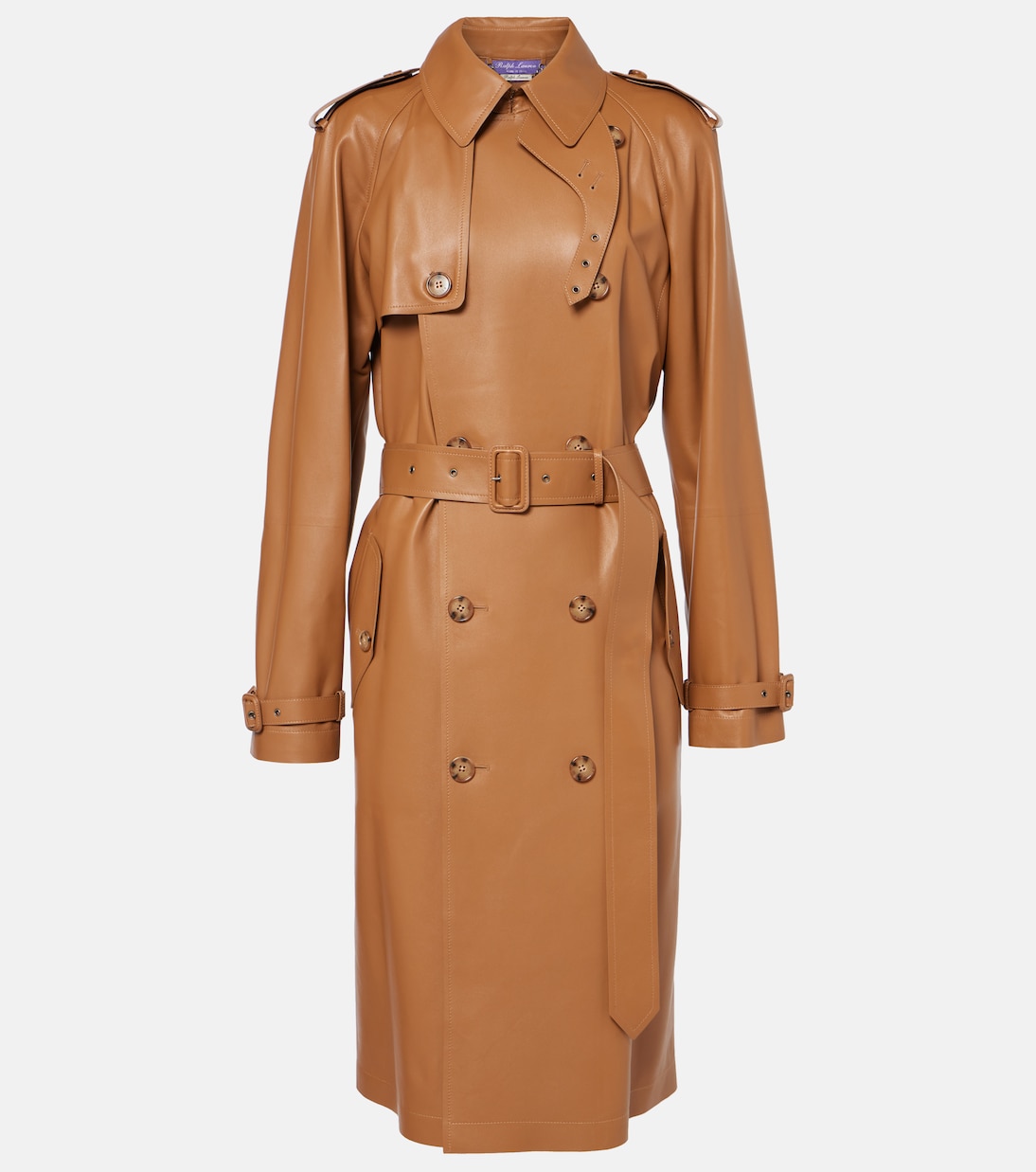 

Кожаный тренчкот Niles Ralph Lauren Collection, Caramel