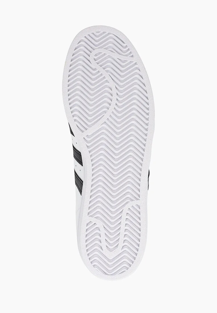 Кроссовки Adidas Superstar, белый/черный (Размер US 8, FR 41) — фото 3