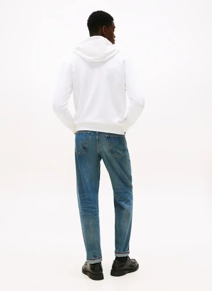 Худи Tommy Hilfiger Graphic Zip Through, белый — фото 2