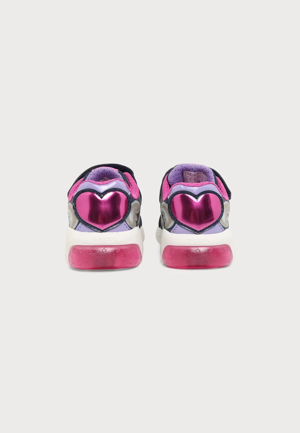 Кроссовки Disney Lilo & Stitch Fadinlight Girl Geox, Navy/Fuchsia — фото 3
