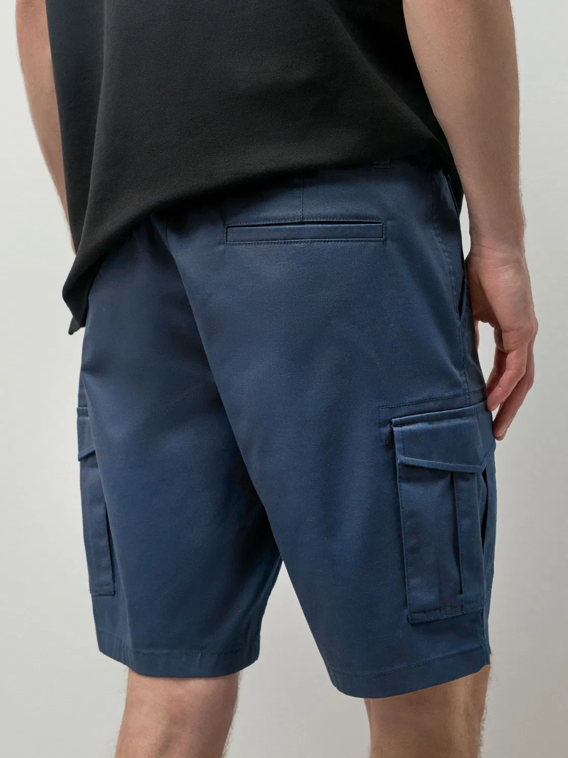 Шорты карго из 2 шт, Stretch Cargo Shorts Next, Ink Blue/Sage Green — фото 4
