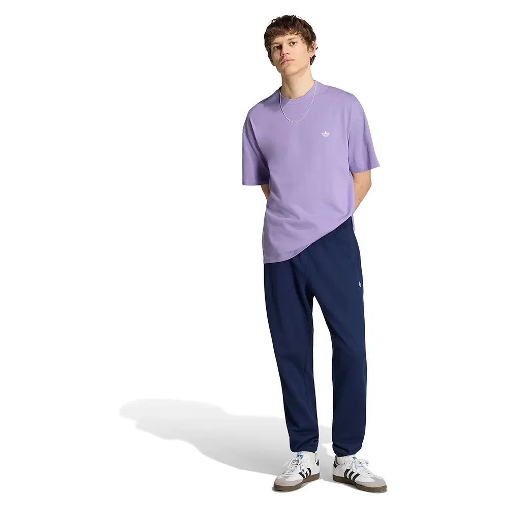 Футболка свободного кроя Trefoil Essentials Adidas Originals, фиолетовый — фото 4