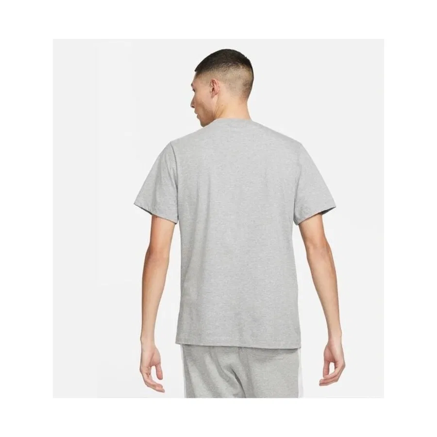 Футболка с принтом Swoosh Nike, Серый — фото 3