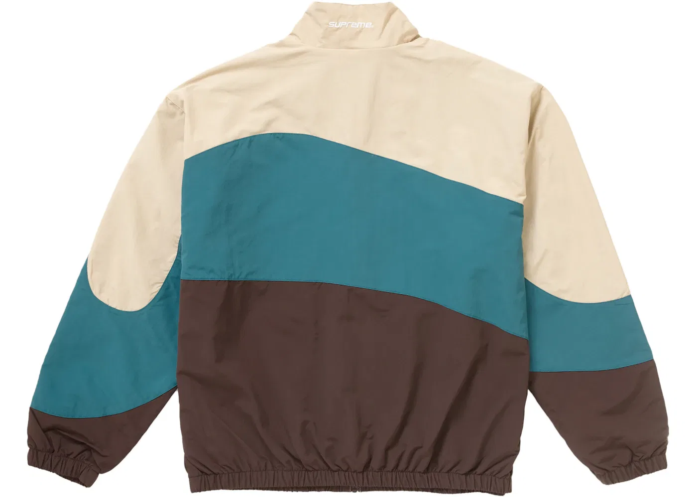 Мужская куртка водонепроницаемая Curve Track Jacket Supreme, Brown — фото 3