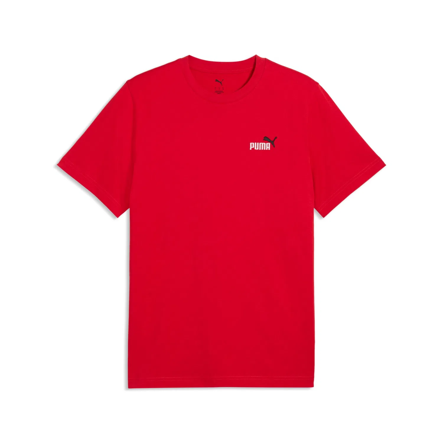 Детская хлопковая футболка с вышитым логотипом PUMA, For All Time Red — фото 4