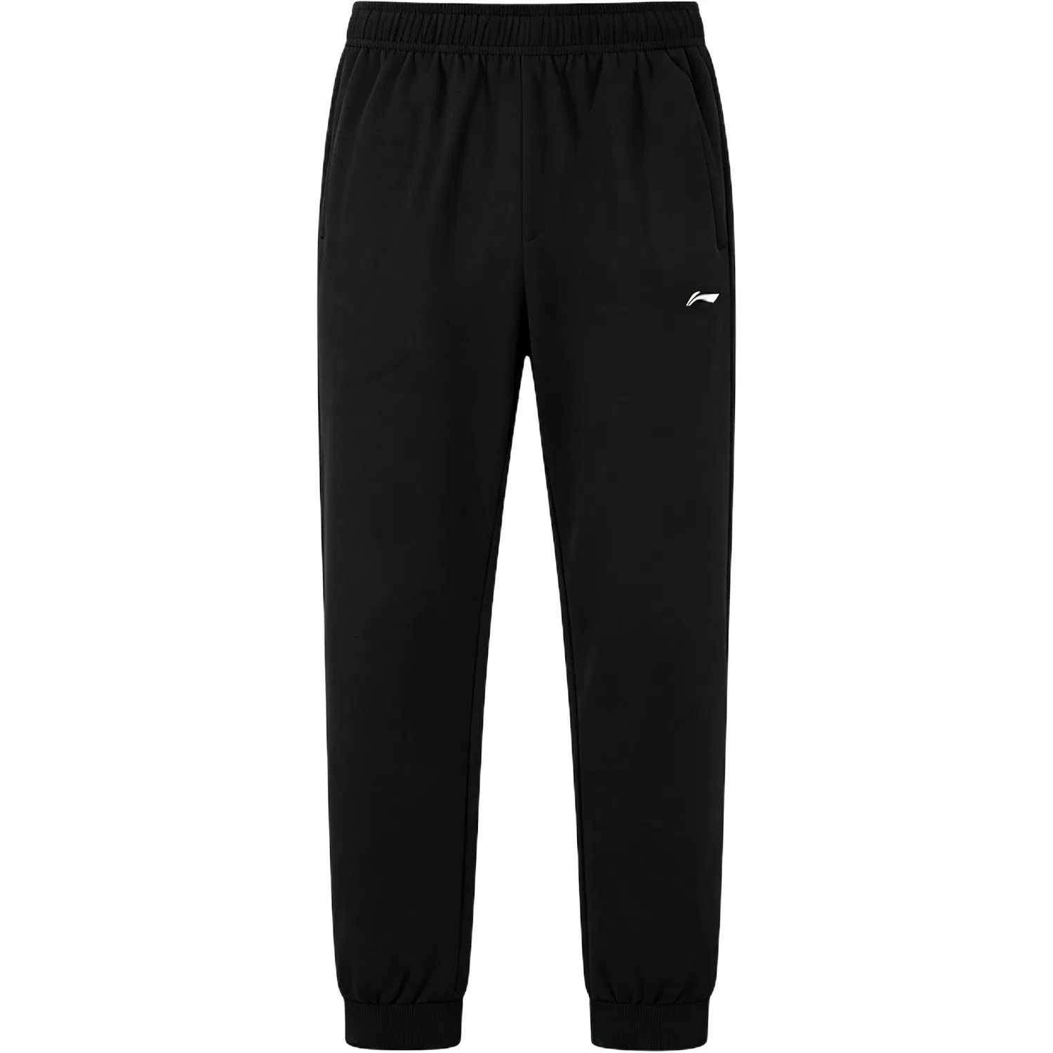 Детские брюки повседневные прямого кроя Li-Ning, Black