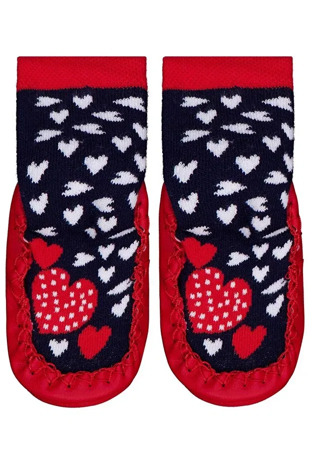 Детские носки для девочек махровые с принтом Heart Civil Baby, Standard