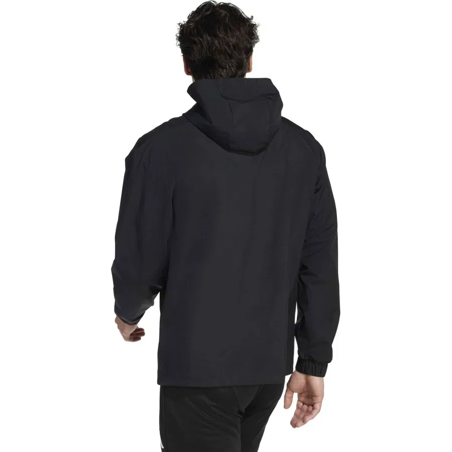 Спортивная кофта с капюшоном ENT26 Aw Jkt adidas, Черный — фото 2