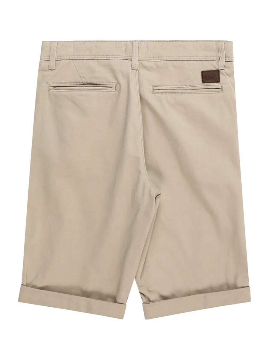 Детские шорты Jack & Jones Junior Regular Pants 'JJIBowie' темно-бежевого цвета — фото 2