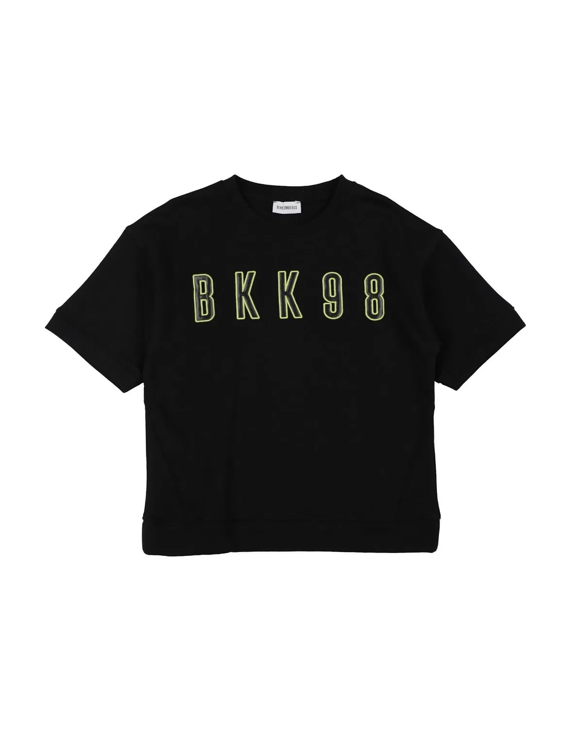 Детский свитшот для мальчиков с аппликацией Bikkembergs, черный