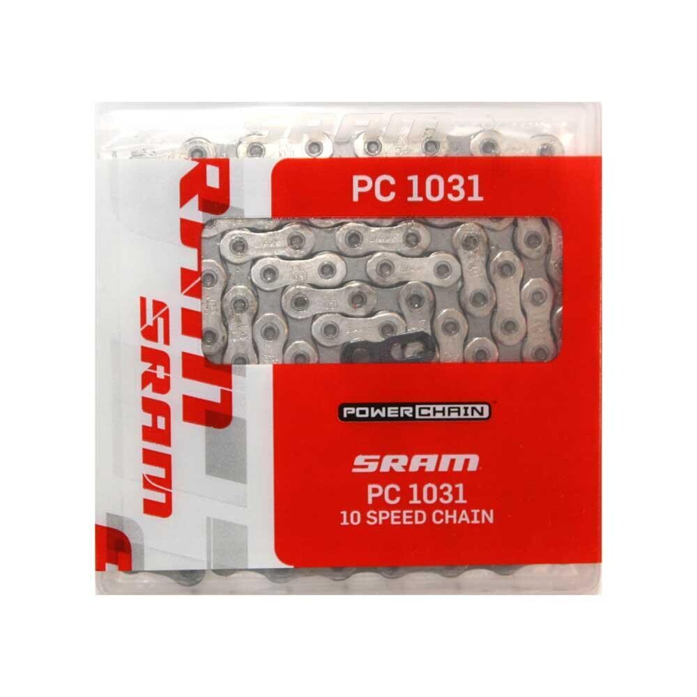 

Цепь 10-скоростная - силовая цепь PC 1031 SRAM, серый / черный / черный, Белый, Цепь 10-скоростная - силовая цепь PC 1031 SRAM, серый / черный / черный