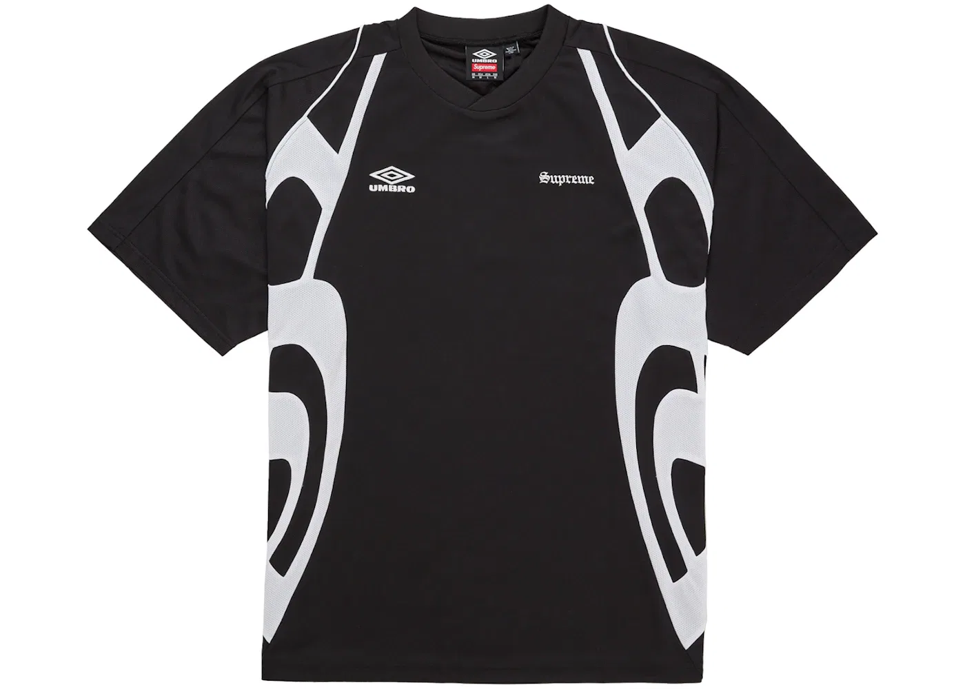 Мужская футболка-джерси с принтом Old English Supreme x Umbro, Black