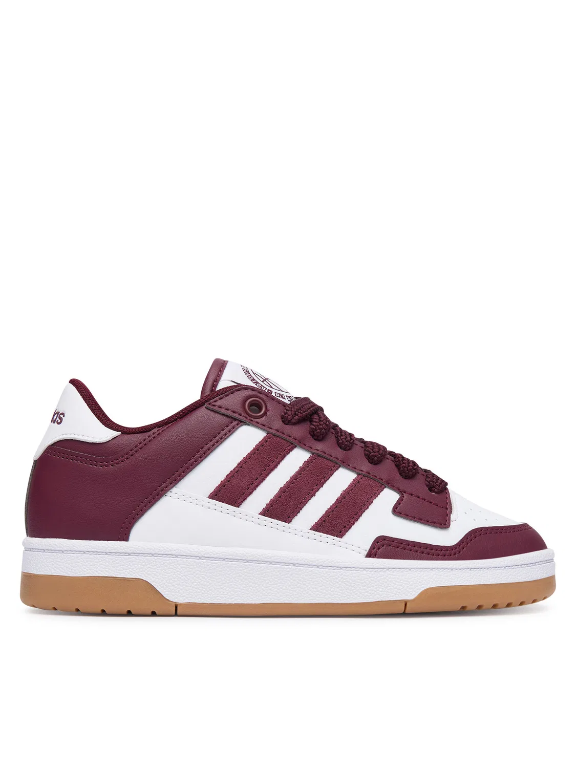 Кроссовки для мальчика Rapid Court Low Shoes Adidas, темно-красный