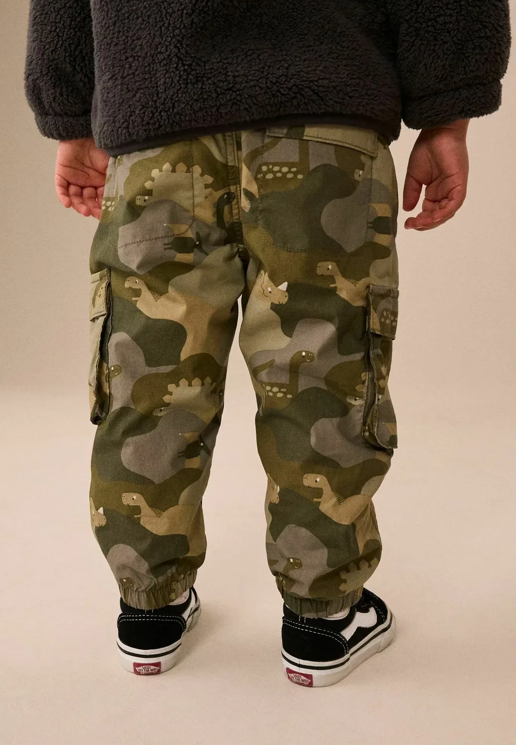 Брюки-Карго стандартного кроя на подкладке Next, Camouflage — фото 3