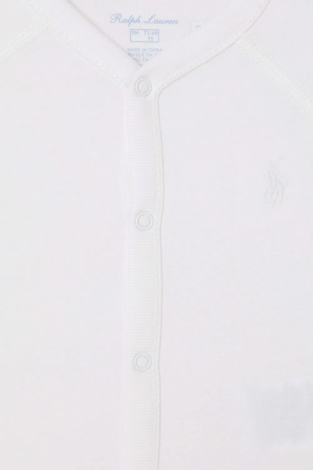 Боди-комбинезон пижамный хлопковый Logo Pyjama Onesie Polo Ralph Lauren — фото 3