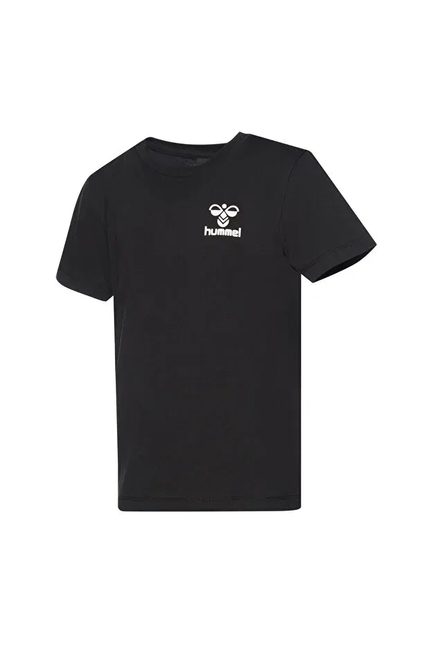 Детская футболка для девочек хлопковая Hummel, Black