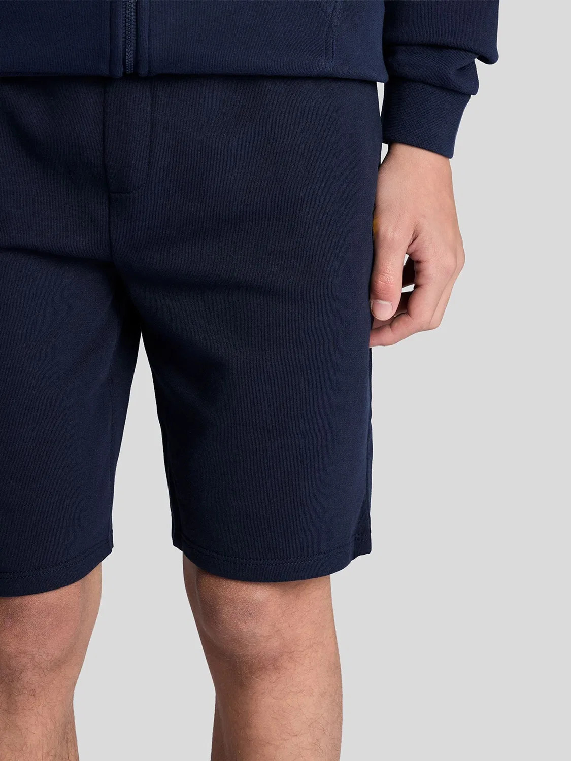Шорты джерси Lyle & Scott, темно-синий — фото 3