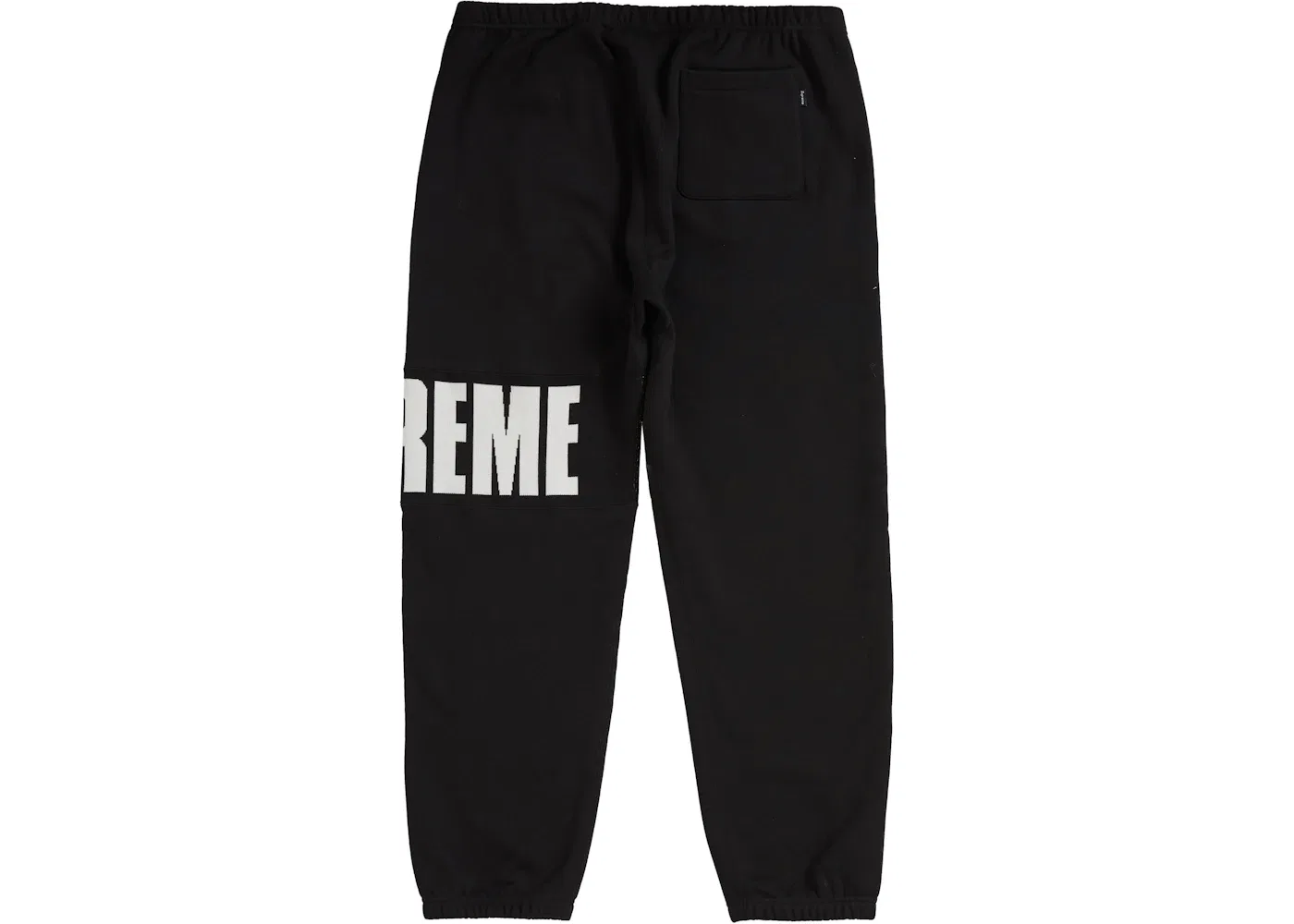 Мужские спортивные штаны с rib-манжетами Supreme Sweatpant, Black
