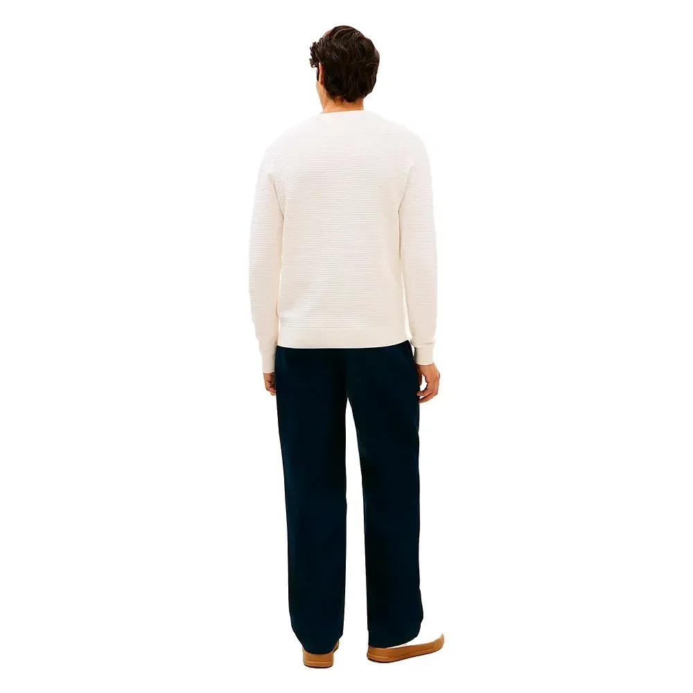 Свитер Seasonal Structure Tommy Hilfiger, белый — фото 2