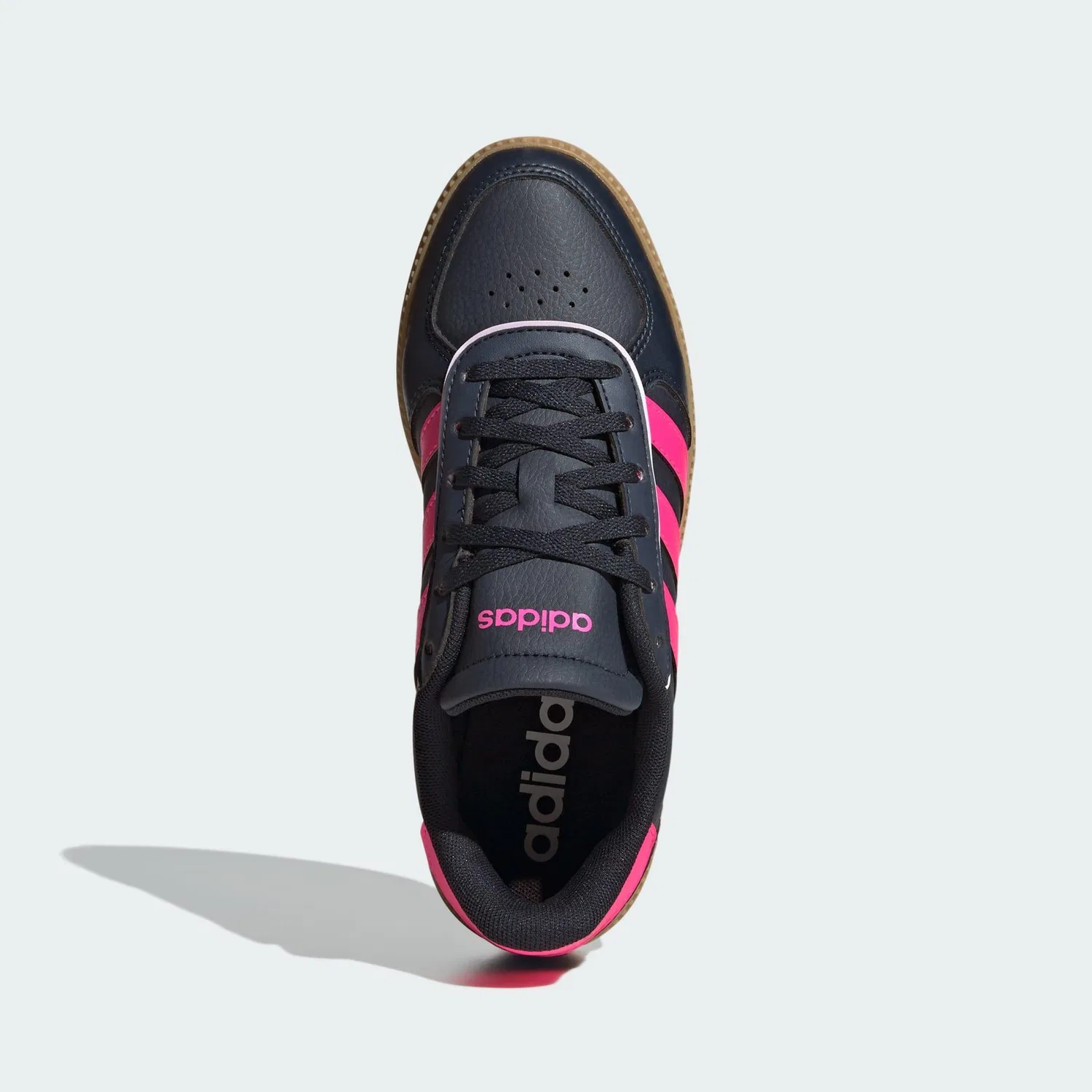 Детские кроссовки Breaknet Sleek Adidas, Kosmosblau Rosa Braun — фото 2