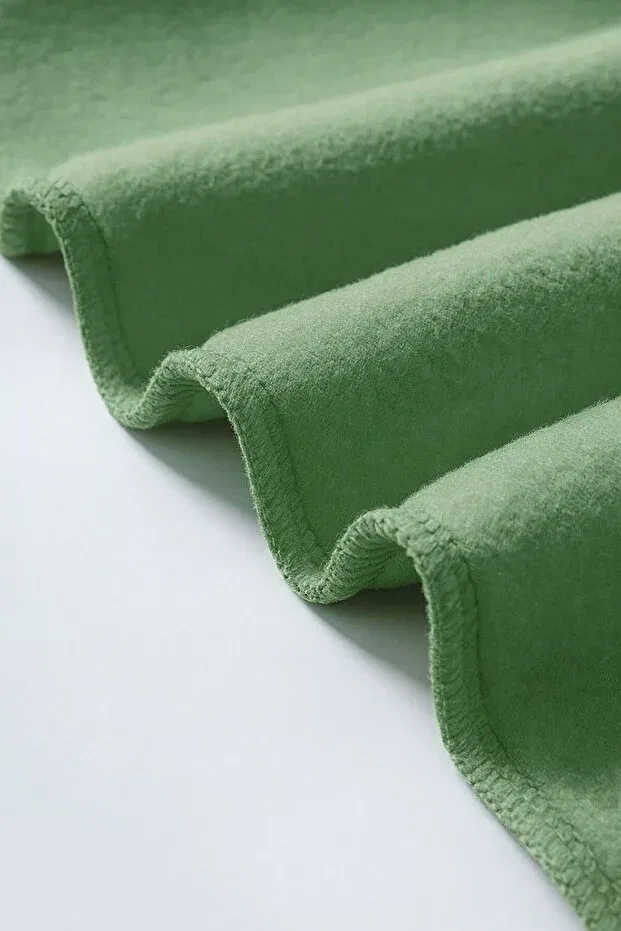 Детский кардиган на молнии с капюшоном Bebeğime Çorap, Green — фото 3