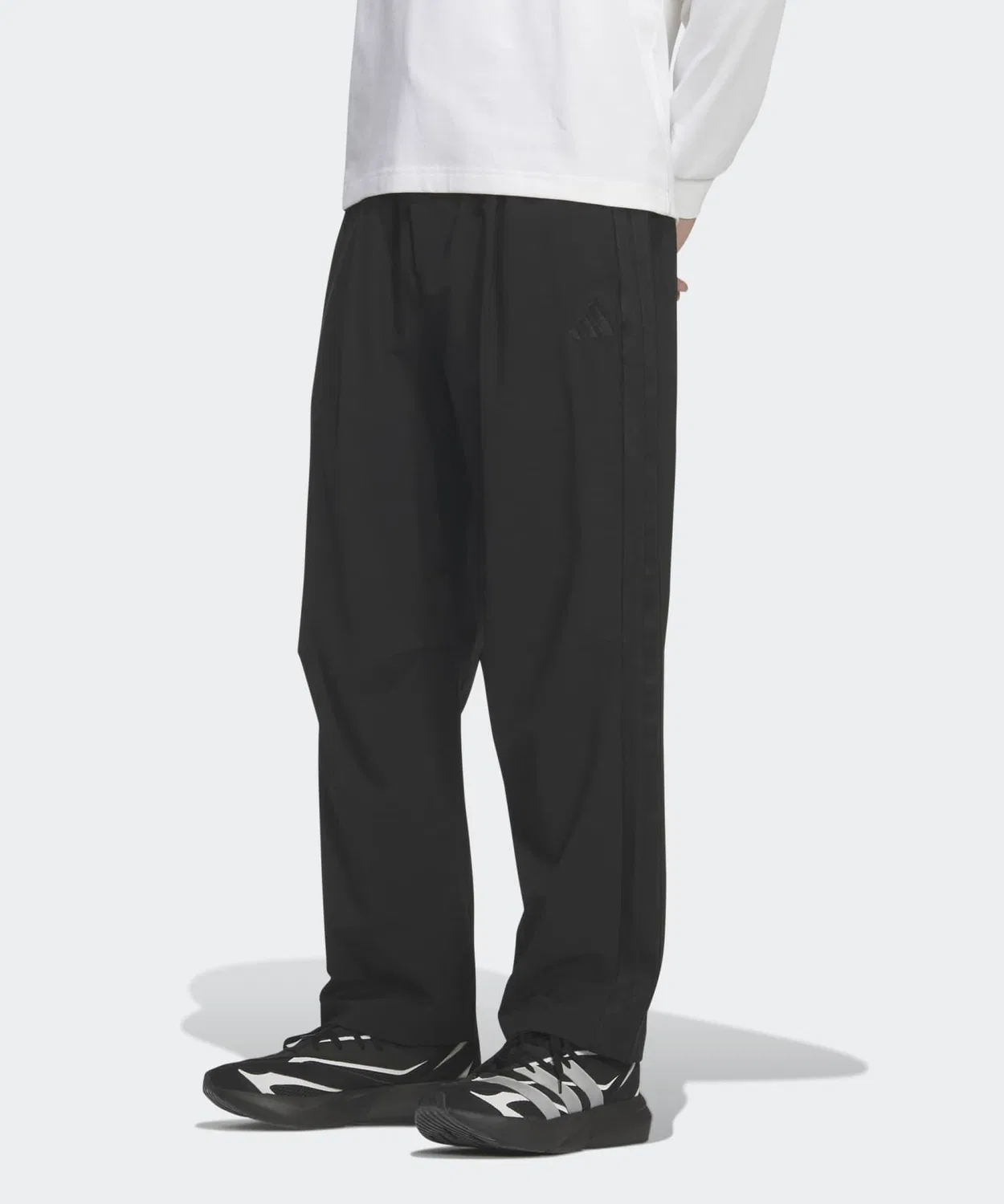 Мужские спортивные брюки с зауженным кроем Climacool Adidas, Black×Black