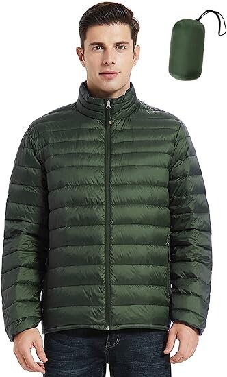 

Куртка Slow Down Men's Packable Down, темно-зеленый
